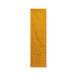 Mustard Eyelet Cotton Table Runner – 33 x 260 cm | cutwork-inspired geometric pattern