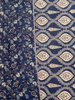 Midnight Ajrakh Elegance Dohar – Reversible Standard King Size Dohar (228 x 259 cm) | 100% Muslin  Cotton