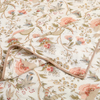 Ivory Blossom Trail Dohar (Single Size, Set of 2) | Malmal Muslin Cotton | Lightweight & Breathable