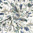 Azure Woodland Birds – Super King Size Bedsheet (274 x 274 cm) | 100% Cotton | Includes 2 Pillow Covers