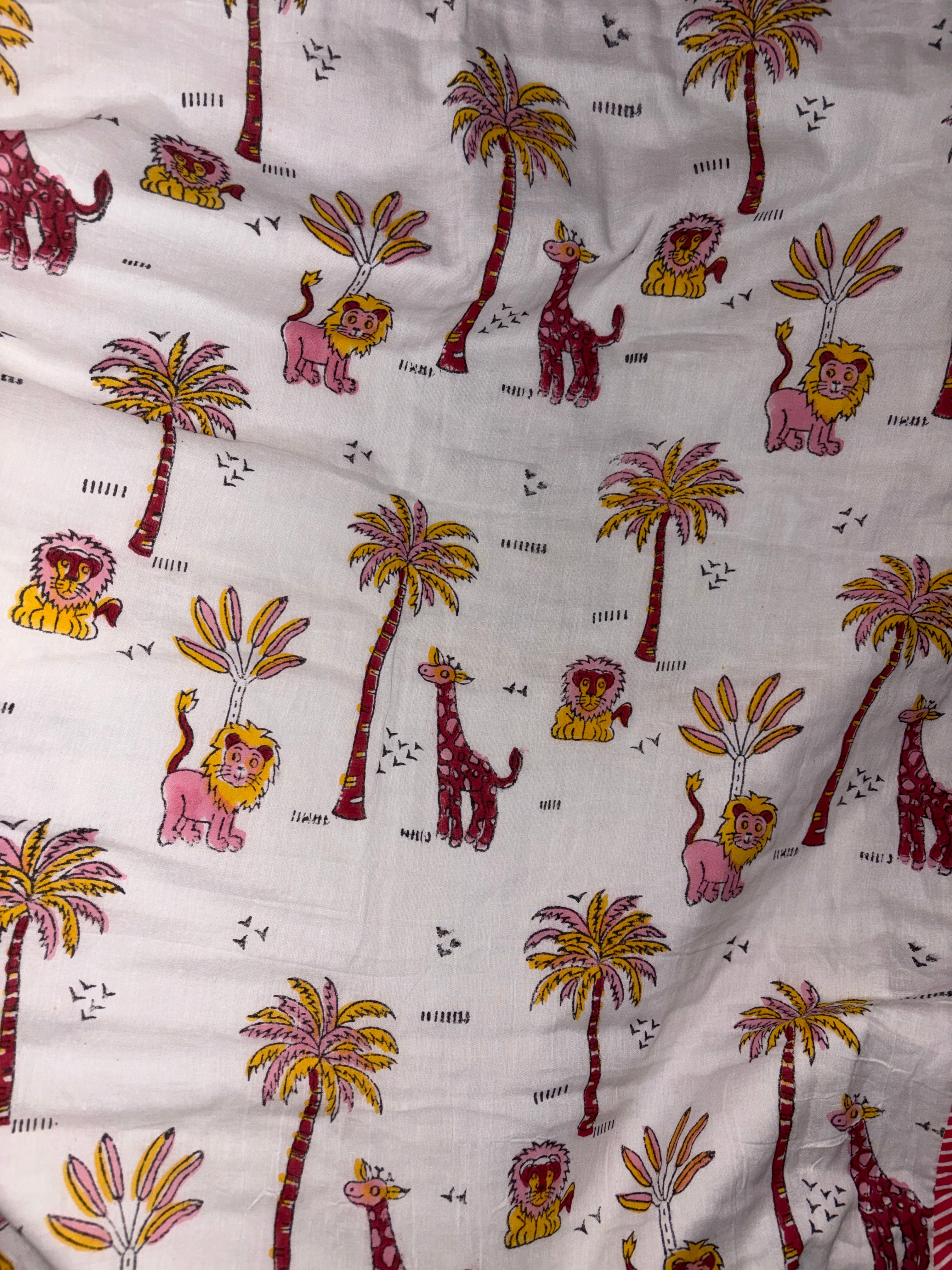 Mickey Adventure Reversible Muslin Cotton Kids Dohar – Single Size (60 x 90 inch / 150 x 220 cm) | 100% Muslin Cotton | 1 Piece