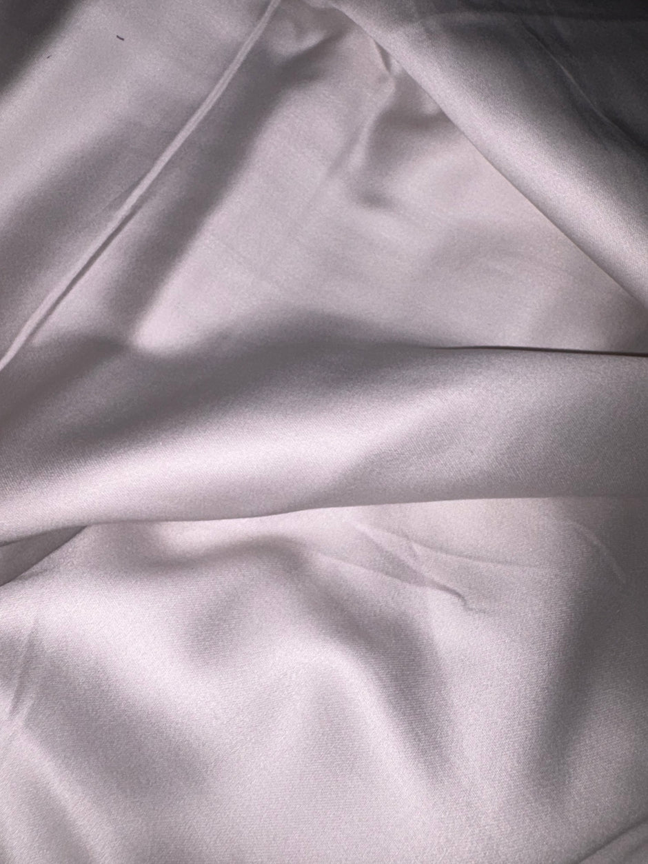 Silver Mist Two Tone Premium Percale Cotton King Bedding Set – 1 Flat Sheet, 1 Fitted Sheet & 2 Pillow Covers | 4-Piece Set