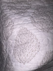 Ivory Whisper Reversible Quilted Bedspread – 300 TC Cotton | 260 x 240 cm | King Size | 2 Quilted Covers