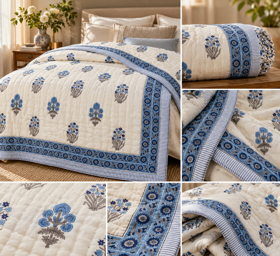 Blue Garden Trellis