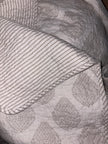 Ivory Whisper Reversible Quilted Bedspread – 300 TC Cotton | 260 x 240 cm | King Size | 2 Quilted Covers