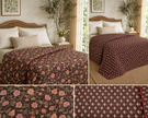 Cocoa Blossom Ajrakh Dohar – Double Size (240 x 260 cm) | 100% Muslin Cotton | Lightweight All-Season