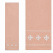 Blush Embroidered Table Runner – 33x240 cm – Soft Contemporary Elegance