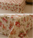 Rosé Heritage Bloom – Single Size Medium Bedsheet (170 x 250 cm / 70 x 100 inch) | 100% Jaipuri Cotton | Includes 2 Pillow Cover