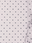 Grey Polka Dot Pure Cotton Flat Bedsheet – Queen Size (240 x 270 cm) | 100% Cotton | 1 Piece