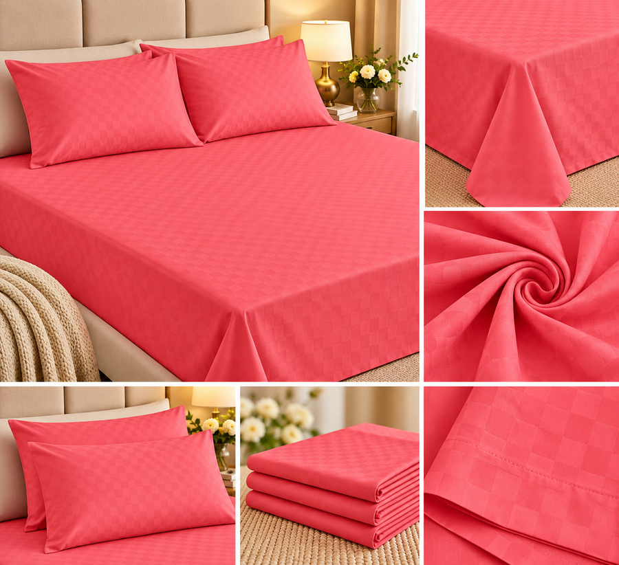 Hot Coral Mosaic Luxe