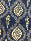Midnight Ajrakh Elegance Dohar – Reversible Standard King Size Dohar (228 x 259 cm) | 100% Muslin  Cotton