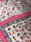 Wild Wonders Kids Muslin Reversible Dohar – Single Size (60 x 90 inch / 150 x 220 cm) | 100% Muslin Cotton | 1 Piece