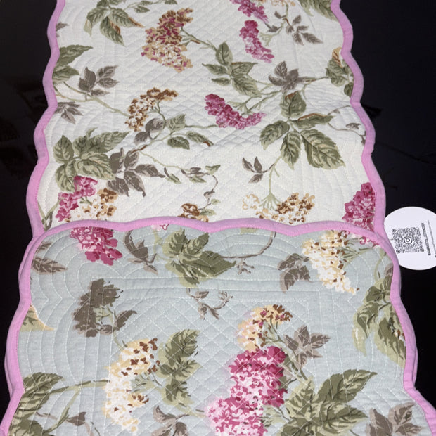 Reversible Quilted Table Runner – 13 x 72 inches | Ideal for 4–6 Seater