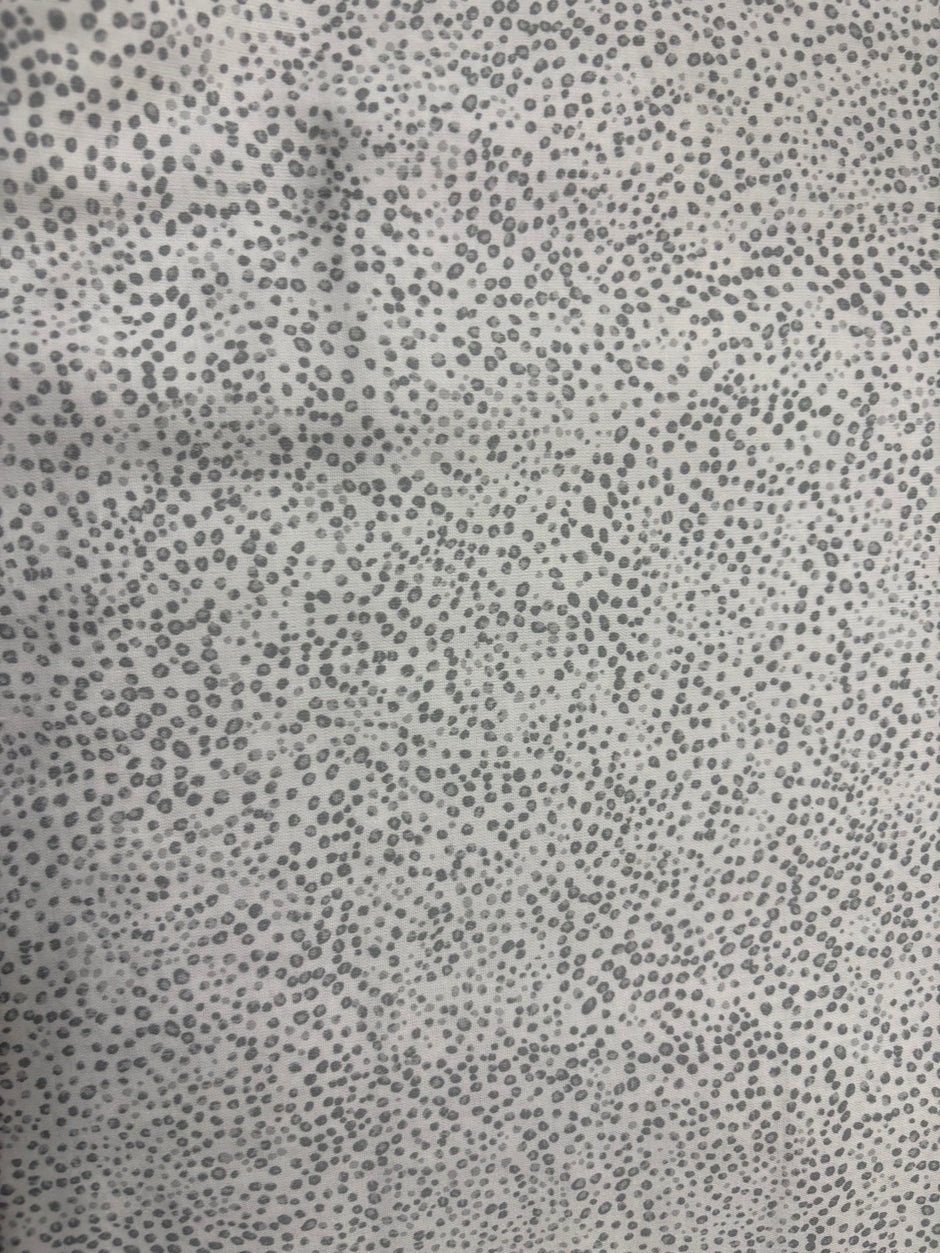 Speckled Grey – Jumbo King XL Size Bedsheet (305 × 305 cm) | 100% Tencel Cotton | Includes 2 Pillow Covers
