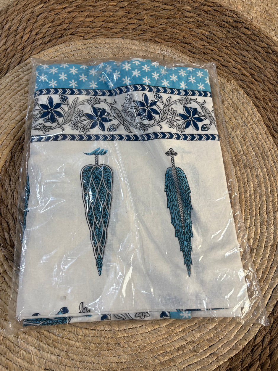 Single Size Bed Sheet- Palm (Dispatch Time 24 Hours)