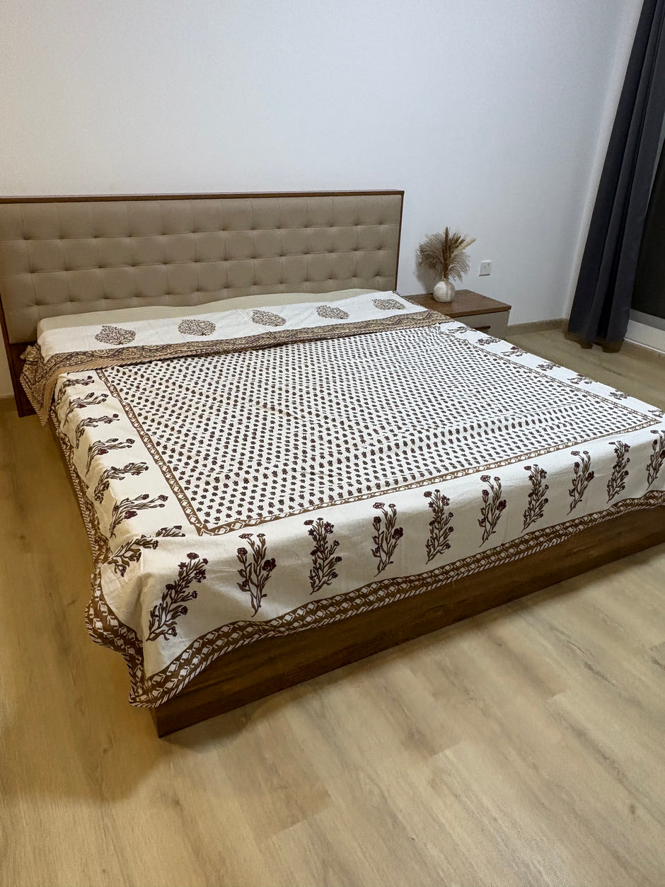 Double Bed Dohar - Sea Plant (Dispatch Time 24 Hours)