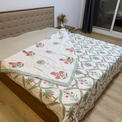 Double Bed Dohar - Plant Grid (Dispatch Time 24 Hours)