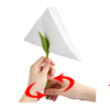 Twist Bloom Napkin Holder Set | Decorative Flower Stem Design