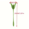 Twist Bloom Napkin Holder Set | Decorative Flower Stem Design