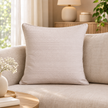 Jaipur Sandstone Luxe – Textured Cushion Cover | Elegant Decorative Cushion Cover | 1 Piece