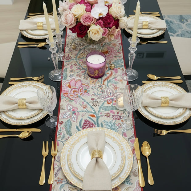 Rosetta Floral Table Runner – 40x180 cm