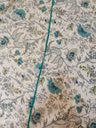 Floral Serenity Dohar – King Size (274 x 228 cm) | 100% Cotton | Lightweight All-Season
