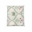 Palm Blossom – Block Print - Super King Size Bedsheet (274 x 274 cm) | 100% Jaipuri Cotton | Includes 2 Pillow Covers