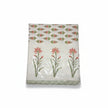 Blush Meadow – Block Print - Super King Size Bedsheet (274 x 274 cm) | 100% Jaipuri Cotton | Includes 2 Pillow Covers