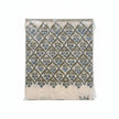 Sapphire Garden Block Print – Super King Size Bedsheet (274 x 274 cm) | 100% Jaipuri Cotton | Includes 2 Pillow Covers
