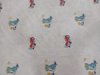 Jungle Cubs Fun – Kids Single Bedsheet (152 x 228 cm) | 100% Pure Cotton | Includes 1 Pillow Cover