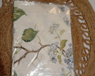 Royal Blue Blossom Vine Elegance – Super King Size Bedsheet (274 x 274 cm) | 100% Cotton | Includes 2 Pillow Covers