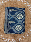 Midnight Ajrakh Elegance Dohar – Reversible Standard King Size Dohar (228 x 259 cm) | 100% Muslin  Cotton