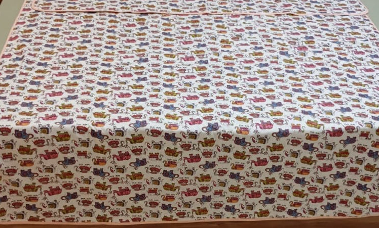 Elephant Parade Muslin Cotton Dohar – Single Size (152 x 229 cm / 60 x 90 inch) | 100% Muslin Cotton | Lightweight AC Quilt