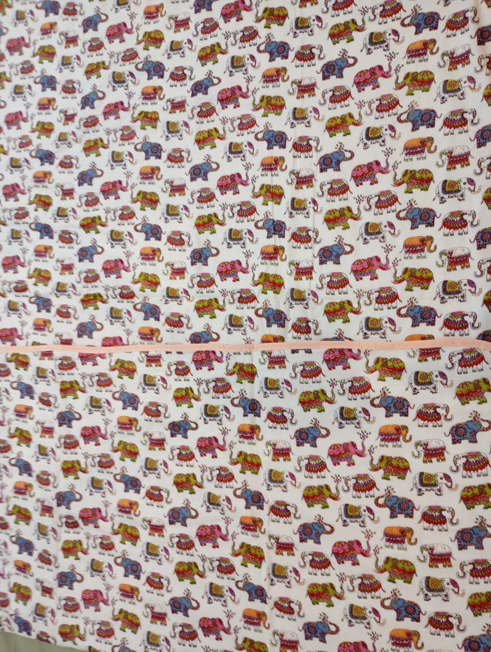 Elephant Parade Muslin Cotton Dohar – Single Size (152 x 229 cm / 60 x 90 inch) | 100% Muslin Cotton | Lightweight AC Quilt