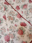Rose Blossom Dohar – Single Size (152 x 229 cm / 60 x 90 inches) | Muslin Cotton | Lightweight All-Season | Set of 2