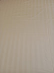 Buttercream Stripe Luxe – Super King Size Bedsheet (270 x 270 cm) | 400 TC Tencel Cotton | Includes 2 Pillow Covers