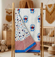 Doraemon Dreams Reversible Muslin Cotton Kids Dohar – Single Size (60 x 90 inch / 150 x 220 cm) | 100% Muslin Cotton | 1 Piece