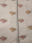 Golden Meadow Muslin Cotton Dohar – Standard King Size (240 × 260 cm / 90 × 108 inches) | 100% Muslin Cotton | Lightweight All-Season Comfort