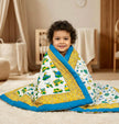 Rocket Ride Reversible Kids Razai Blanket – Single Size | 2-Sided Kids Razai | 55 × 85 Inches | 1 Piece | Dry Clean Only