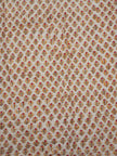 Marigold Rosewood Bloom – King Size Muslin Cotton Razai | Surgical Cotton Filling | Hand Stitched | 1 Piece | Dry Clean Only