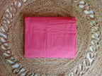 Hot Pink Fuchsia Pop – Super King Size Bedsheet (274 × 274 cm) | 400 TC Tencel Cotton | Includes 2 Pillow Covers