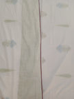 Muslin Luxe Collection – Blue Blush Botanical Muslin Dohar – Standard King Size (240 × 260 cm / 90 × 102 inches) | Muslin Cotton Outer Layer | Lightweight All-Season Comfort