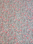 Rosewood Paisley Elegance – Super King Size Bedsheet (270 × 270 cm) | Floral Paisley Print | 3-Piece Set