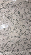 Ivory Fern – Super King Size Bedsheet (274 x 274 cm) | 100% Pure Cotton | Includes 2 Pillow Covers