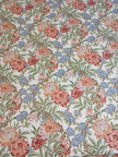 Blueberry Bloom Haven – Super King Size Bedsheet (274 x 274 cm) | 100% Jaipuri Cotton | Includes 2 Pillow Covers