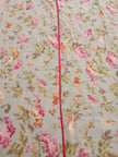 Blush Garden Bloom Muslin Cotton Dohar – Single Bed (152 x 229 cm / 60 x 90 inches) | 100% Muslin Cotton | 1 Piece
