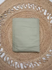 Olive Sage Meadow Luxe – Super King Size Bedsheet (274 × 274 cm) | 400 TC Tencel Cotton | Includes 2 Pillow Covers