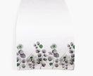 Eucalyptus Whisper Jaipuri Cotton Table Runner – 40x250 cm – Minimal Botanical Charm
