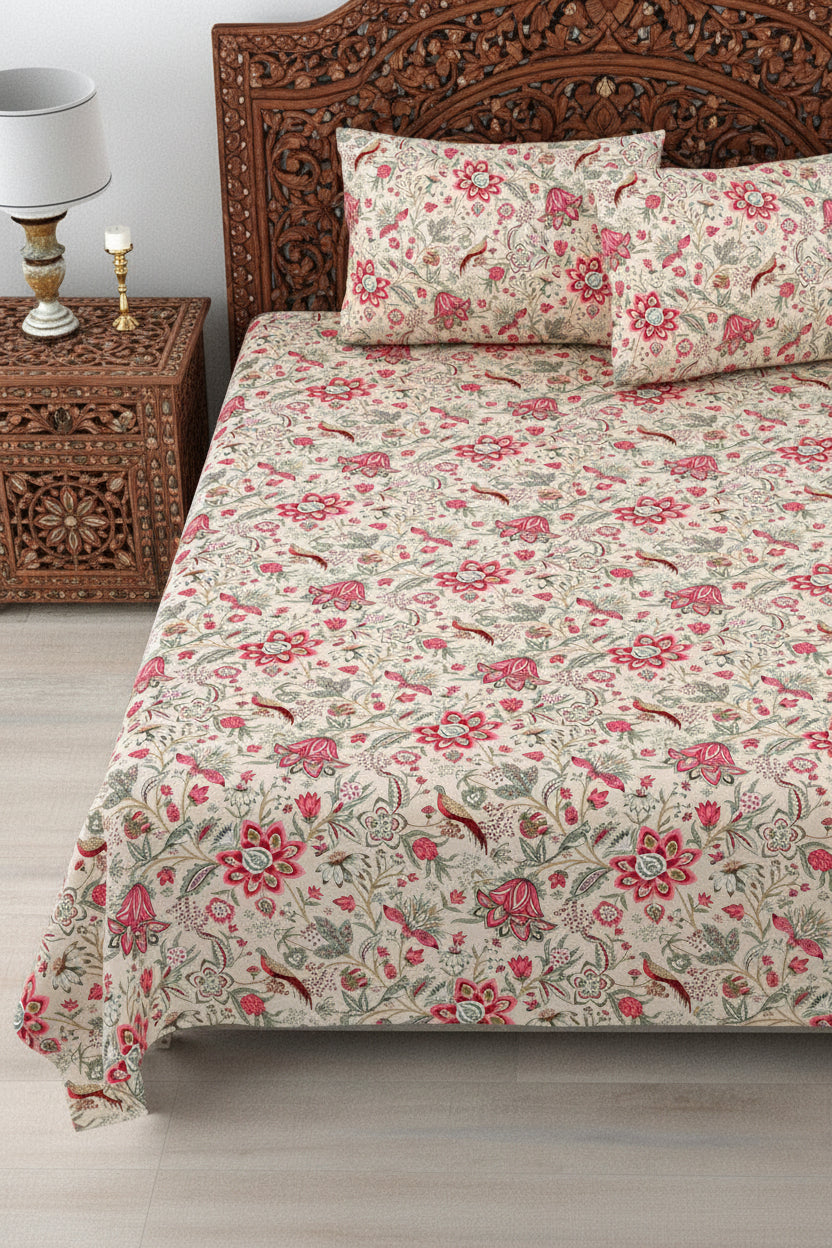 Floral Bird Elegance