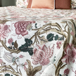 Gulnaar Blossom Haven – Super King Size Bedsheet (274 x 274 cm) | 100% Cotton | Includes 2 Pillow Covers